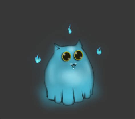 Artstation Ghost Cat