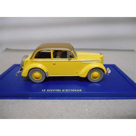 Opel Olympia Cabriolet Le Sceptre Dottokar Tintin Atlas Bcn