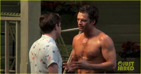 Shirtless Sebastian Stan Picnic On Broadway Ends Today Photo