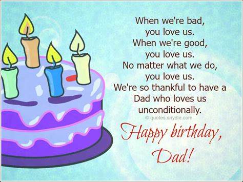 Happy Birthday Dad Quotes - Quotes and Sayings