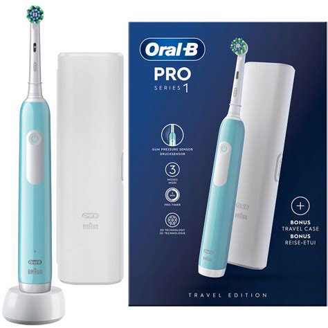 Szczoteczka Elektryczna do Zębów Oral B Pro Series 1 Niebieska z Etui