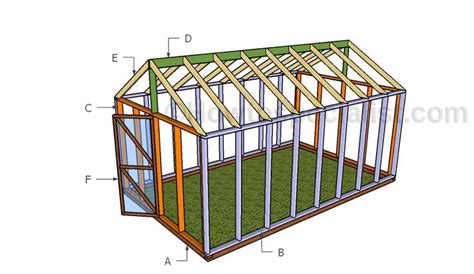 X Greenhouse Plans Howtospecialist How To Build Step By Step