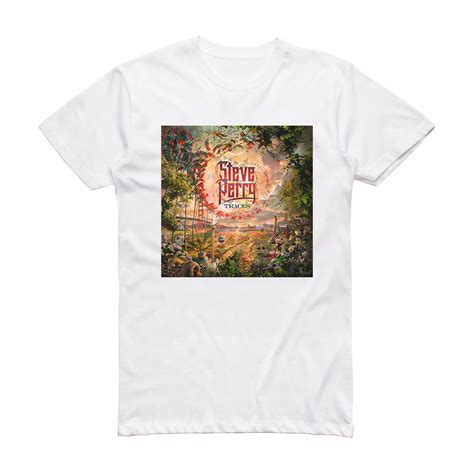 Steve Perry Traces Album Cover T-Shirt White – ALBUM COVER T-SHIRTS