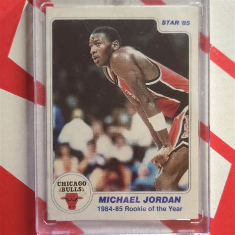 Michael Jordan Star Last Roys Rookie Card Ebay