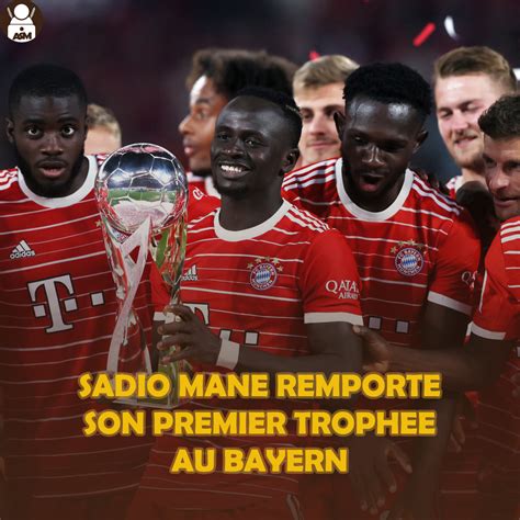 SUPER COUPE D ALLEMAGNE Sadio Mane remporte son premier trophée au