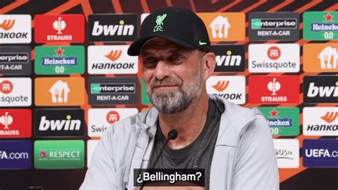 Footage Captures Liverpool Boss Jurgen Klopp S Reaction To Jude Bellingham Winner For Real