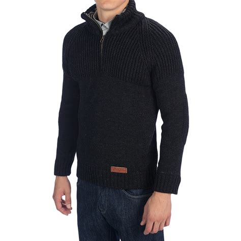 Peregrine By J G Glover Chunky Merino Wool Sweater For Men Save