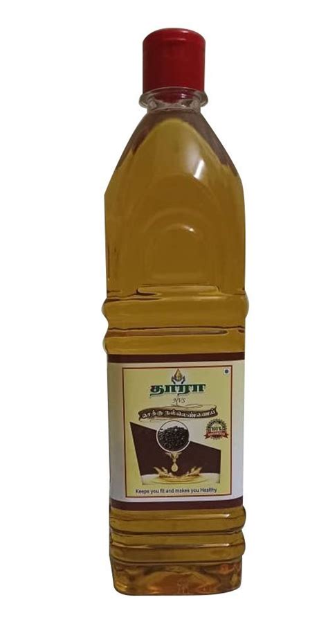 Lowers Cholesterol 1 Litre Dhaara Cold Pressed Sesame Oil For Cooking