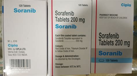 Mg Soranib Tablets Cipla Packaging Type Bottle At Rs Bottle