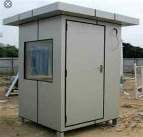 Rectangular Acp Portable Security Cabins For Guard Room At Rs