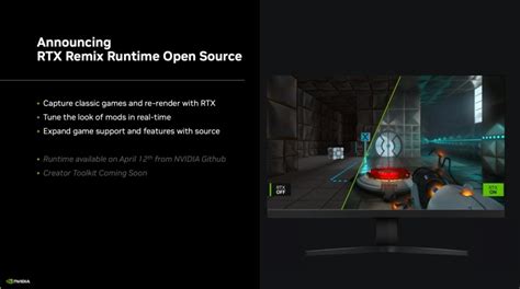 NVIDIA宣布开源RTX Remix Runtime等工具让旧款游戏制作细腻MOD模块变更容易 掘金咖