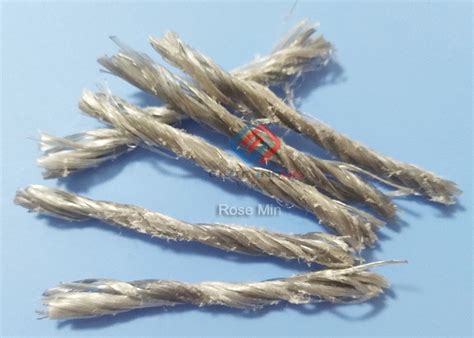 Mm Length Bunchy Pp Concrete Reinforcement Twisted Fiber