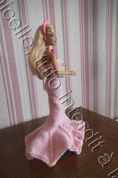 Tuto Gratuit Barbie Robe Longue De Soir E Chez Laramicelle Barbie