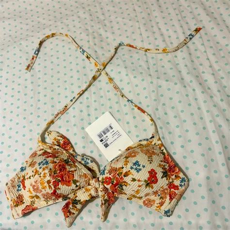 Sezane Swim Szane X Ys Douce Vague Bikini Top In Calvi Print Poshmark