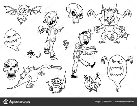 Halloween Monster Clipart Vector Vector Illustration Of Cartoon