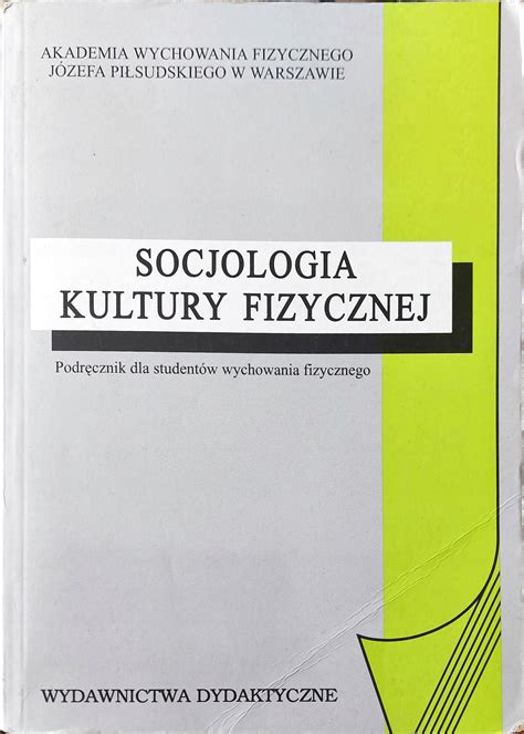 Podrecznik Dla Student W Wychowania Fizycznego Niska Cena Na Allegro Pl