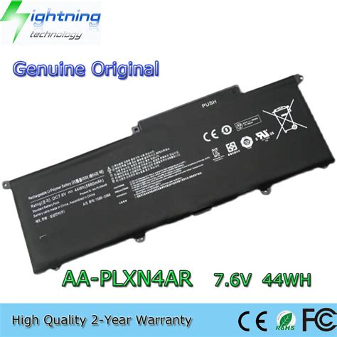 New Genuine Original Aa Plxn Ar V Wh Laptop Battery For Samsung