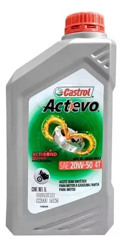 Aceite Castrol Actevo X Tra 4t 20w 50 Semi Sintetico Fasmoto