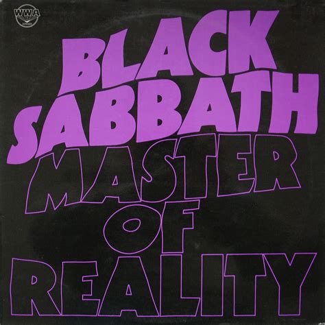 Black Sabbath ‎– Master Of Reality — Are.na