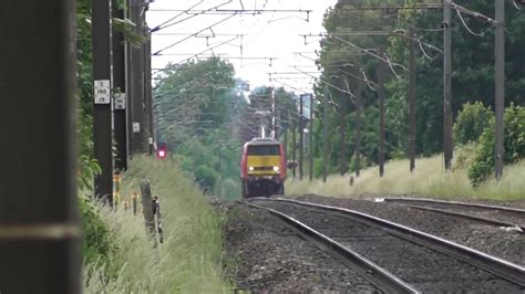 Lner Class 91 91104 Singe Power Car Heading Southbound With Rear Facing Forward Youtube