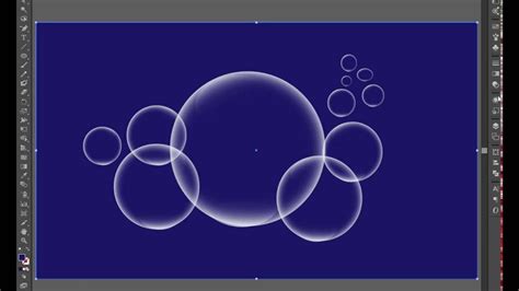 How To Create Bubbles Design In Adobe Illustrator Youtube