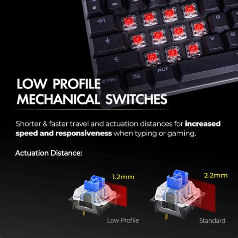 Mua Tecware Phantom L Low Profile Mechanical Keyboard Rgb Led Outemu