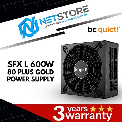 BE QUIET SFX L 600W 80 PLUS GOLD POWER SUPPLY SFX L 600W BN639