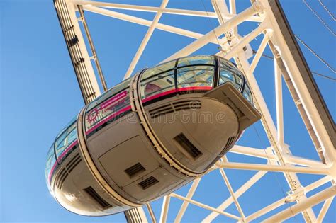 The London Eye Ferris Wheel in London, UK Editorial Stock Photo - Image ...