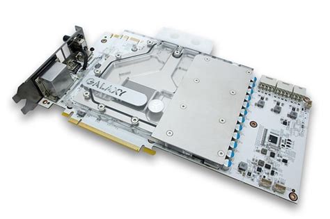 Galaxy Gtx Ti Hof V Limited Edition Con Waterblock Ek