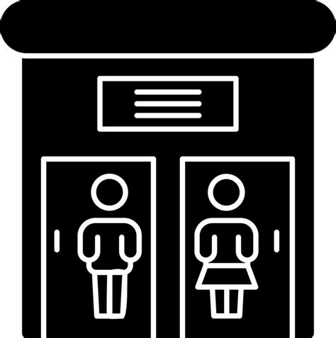 Public Toilet Vector Icon Design Vector Art At Vecteezy