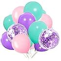 Party Propz Mermaid Balloons For Birthday Decoration Cute Pcs