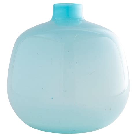 Modern Blue Crystal Vase For Sale At 1stdibs