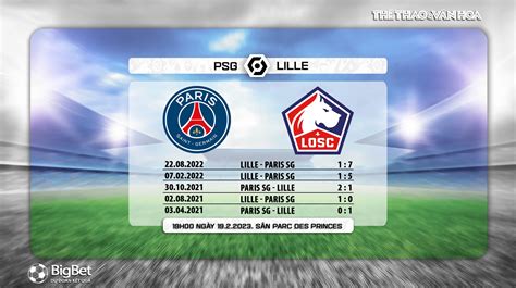 Nh N Nh Soi K O Psg Vs Lille Ligue V Ng H