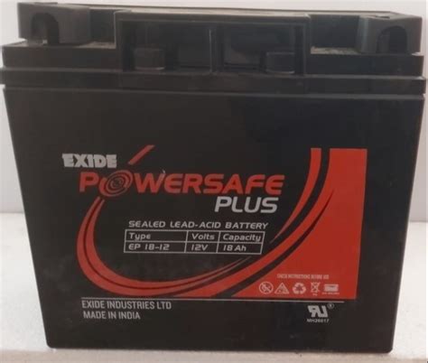 Ah Exide Powersafe Plus Ep Online Ups Smf Battery Months At