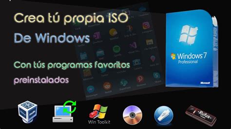 Crea tú ISO Windows 7 con tús programas favoritos preinstalados