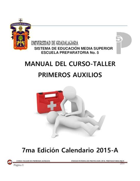 Pdf Manual Del Curso Taller Primeros Auxilios Pdf Filemanual Del