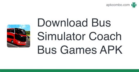 Bus Simulator Coach Bus Games Apk Android Game Free Download