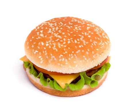 Delicious Juicy Cheeseburger Stock Image Image 4929579