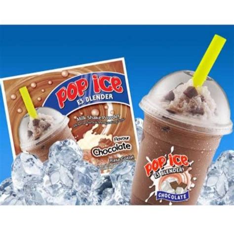 Jual Pop Ice Es Blender Coklat Jual Per 5 Renteng 1 Renteng 10 Pcs