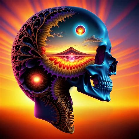 Fractal Skull By Axinjaxon On Deviantart