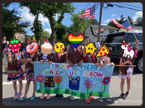 GIRL SCOUT PARADE BANNER | Brownie girl scouts, Daisy girl scouts, Girl ...