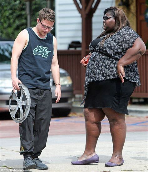 Empire Star Gabourey Sidibe Enjoys Outing With A Mystery Man In La