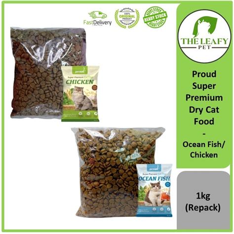 Proud Super Premium Cat Food Ocean Fish Chicken Kg Repack