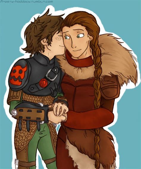 Hiccup And His Mom Valka How To Train Your Dragon How To Train Dragon Animated Movies