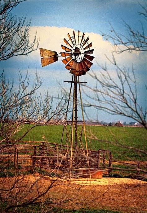 Old Farm Windmill Weatherford Oklahoma Picture That Photography Flickr Farm Windmill