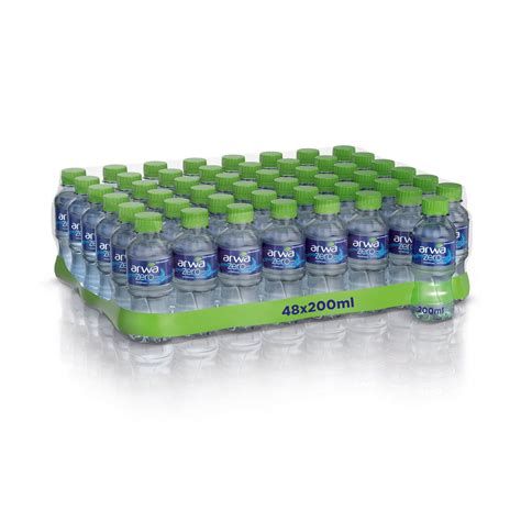 Arwa Zero 48 X 200ml Online At Best Price Mineralspring Water Lulu Uae