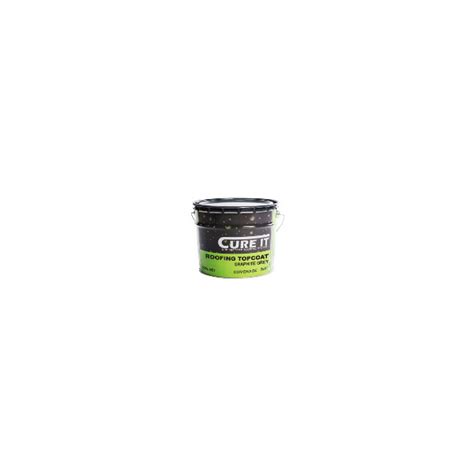 CURE-IT ROOFING TOPCOAT 10kg GRAPHITE GREY TOPCUREITGRAPHITE10