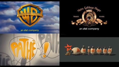 Combo Logos Warner Bros Pictures Metro Goldwyn Mayer Pathe Aardman