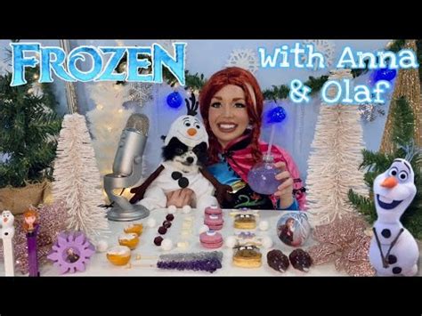 Asmr Disney Princess Anna Frozen Theme With Olaf Youtube