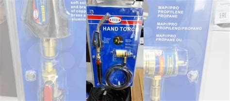 Горелка с пьеза розжигом для мапп газа со шлангом купить в Краснодаре ...